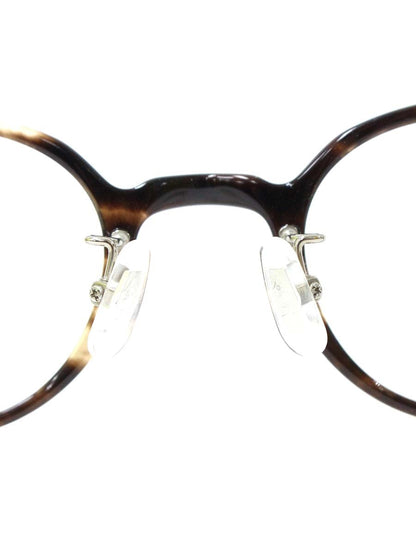 金子眼鏡 KC-30 メガネ ブラウン/アンティークゴールド セルフレーム フルリム ウェリントン ITUV5SDFSUYV