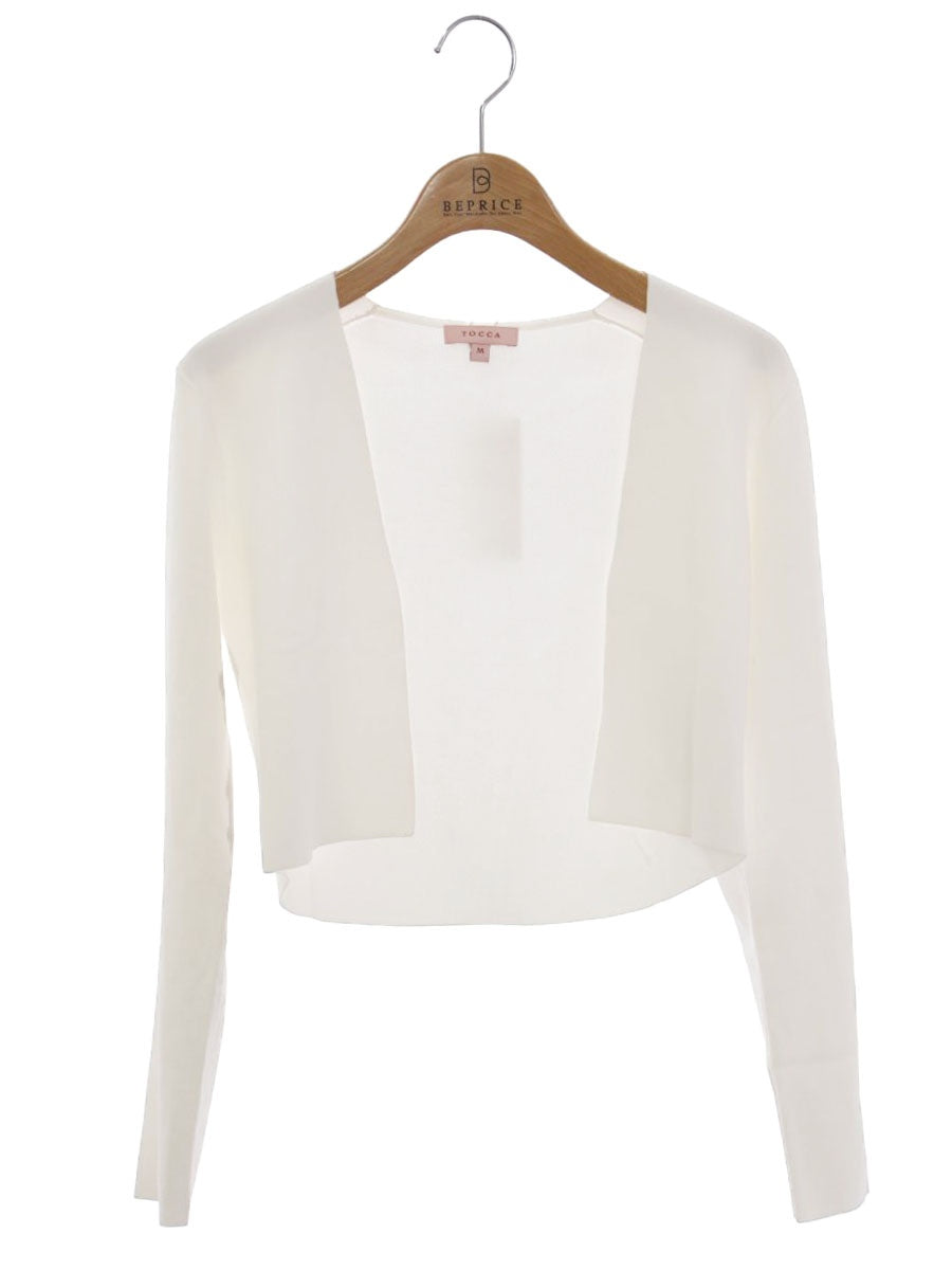 トッカ KRTOBA0010 カーディガン M ホワイト ITBNDZP50AP4 【SALE】