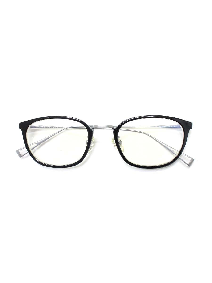 トウキョウスナップ TSP-1028 メガネ ブラック メタルフレーム スクエア ITD71XG6QK6K 【SALE】