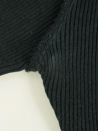 ルネ 6412680 カーディガン 38 ネイビー ワンポイント IT5RV8CRONIO