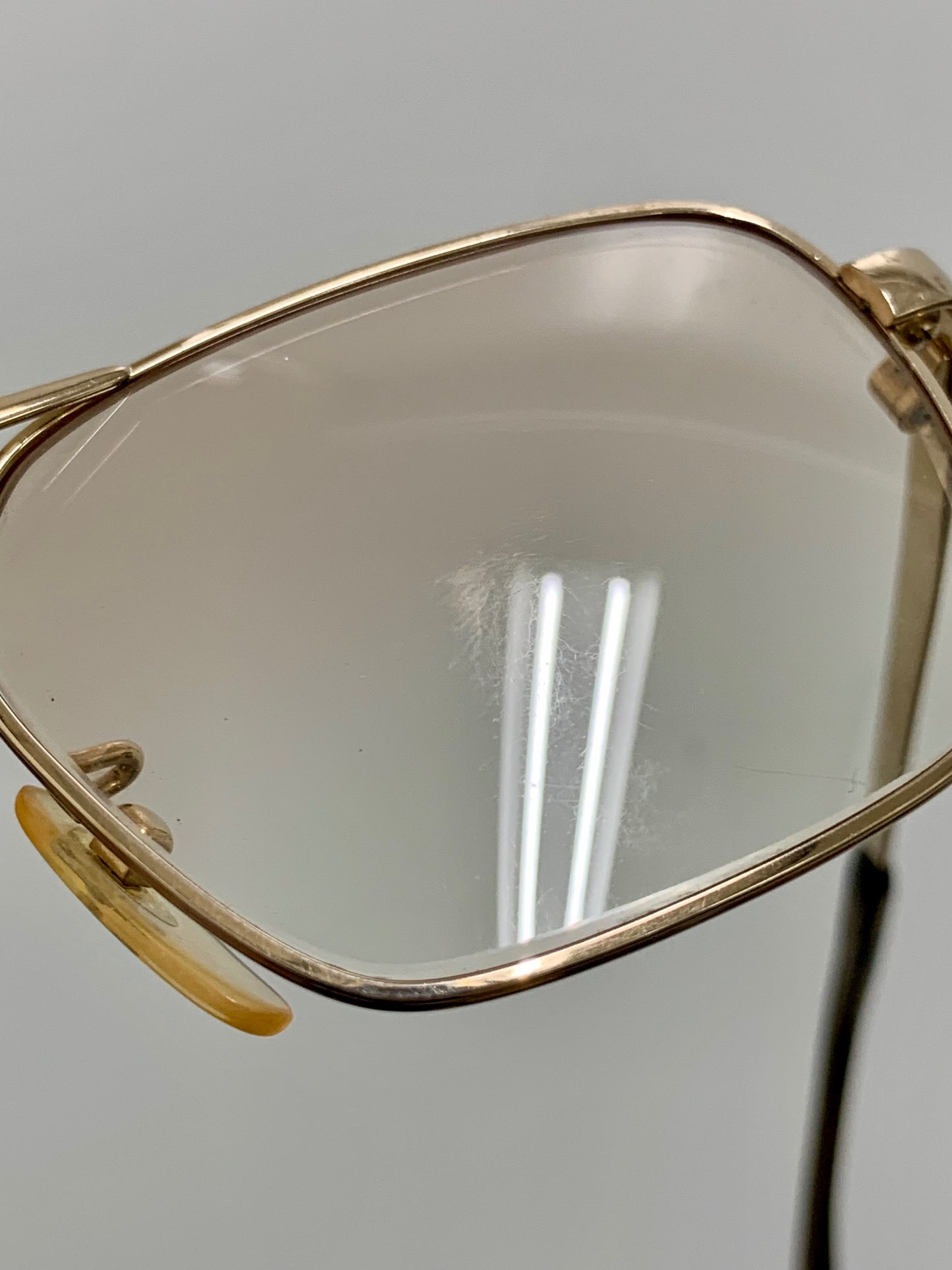アメリカンオプティカル AO 5508 メガネ ゴールド 60年代 USA ITWH0RWNEBVG