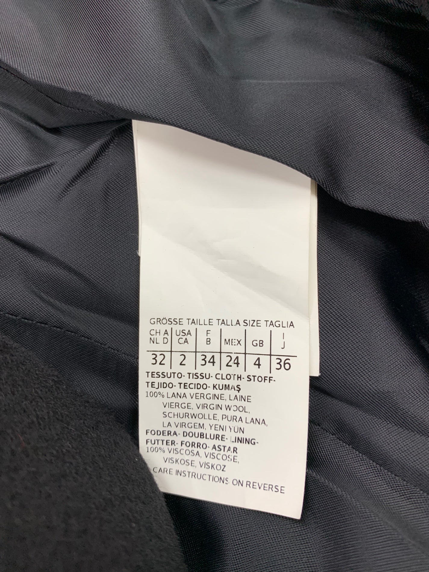 マックスマーラステュディオ 60861023000 コート 36 ブラック タック フレア ウール リアルファー ITL14VM7SEW8 【SALE】