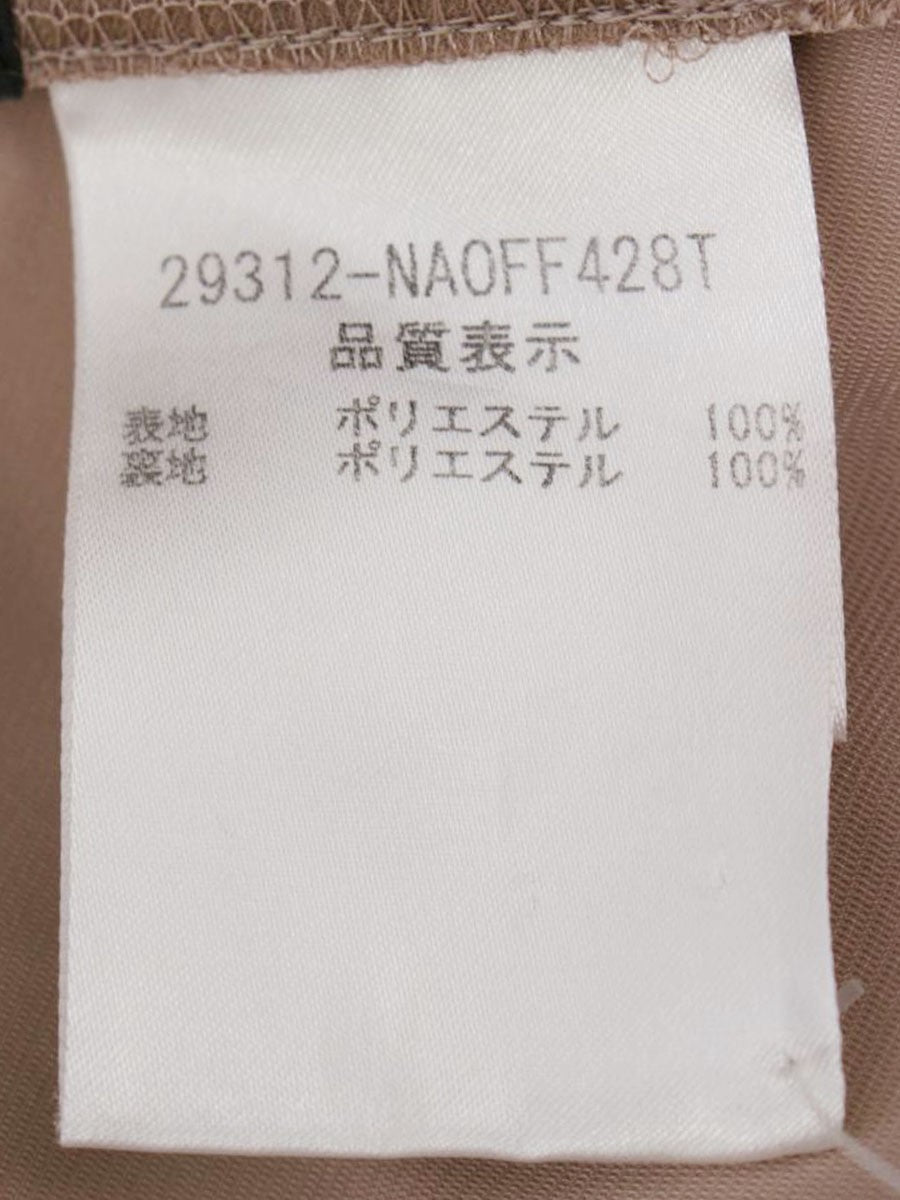 フォクシーニューヨーク スラッシュ 29312 ワンピース 38 ベージュ IT1OXK46TKRK