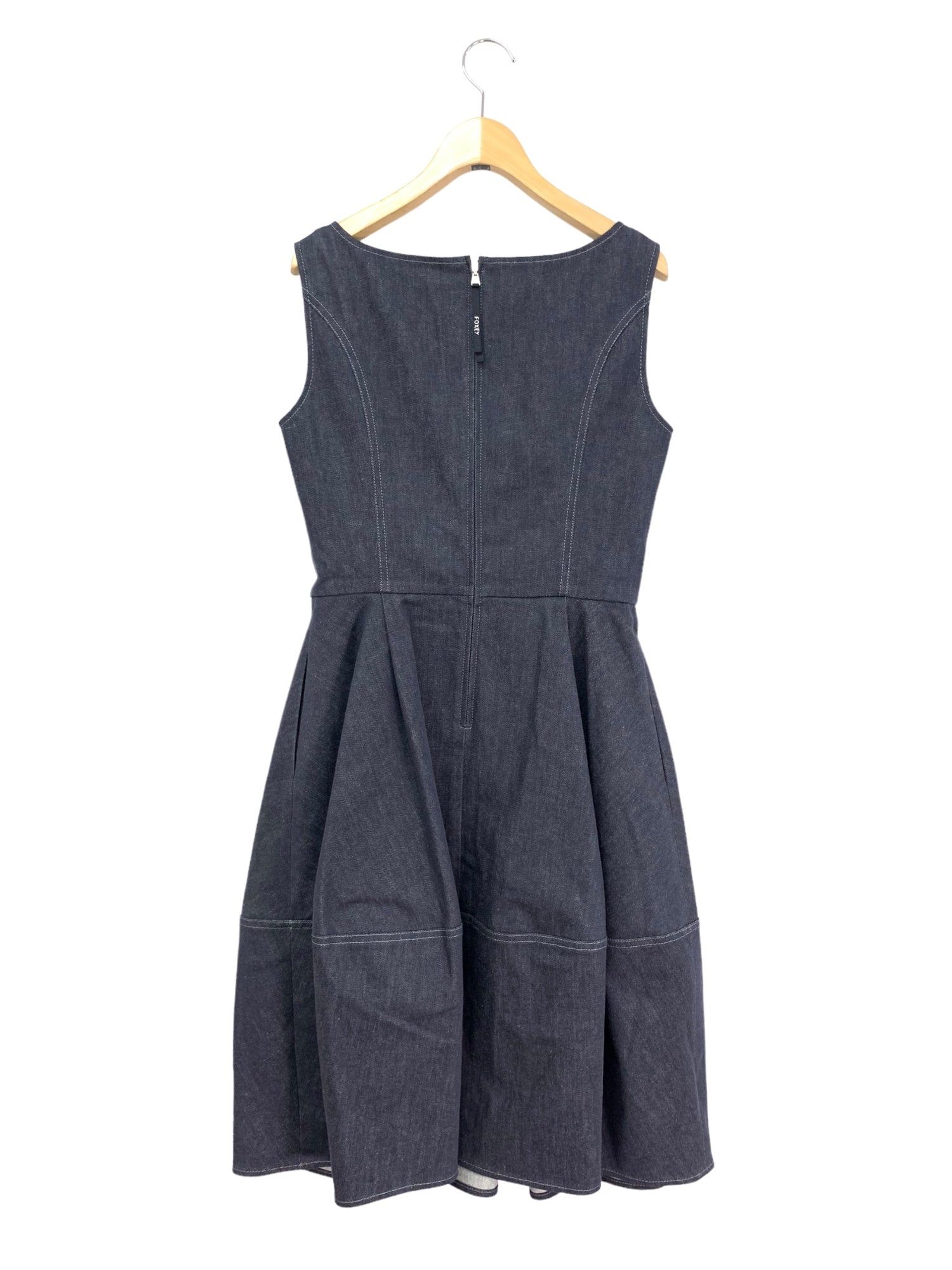 フォクシーニューヨーク Dress Denim Baron 41682 ワンピース 40 ネイビー 2022年増産品 |  中古ブランド品・古着通販ビープライス