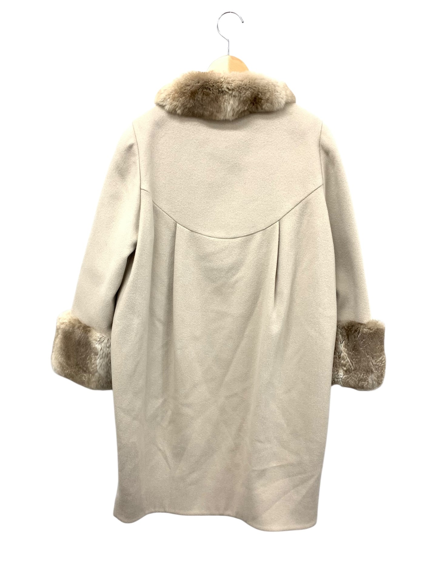 フォクシーブティック クリスタルスノーコート 35087 40 ベージュ IT67V0A8Y37F