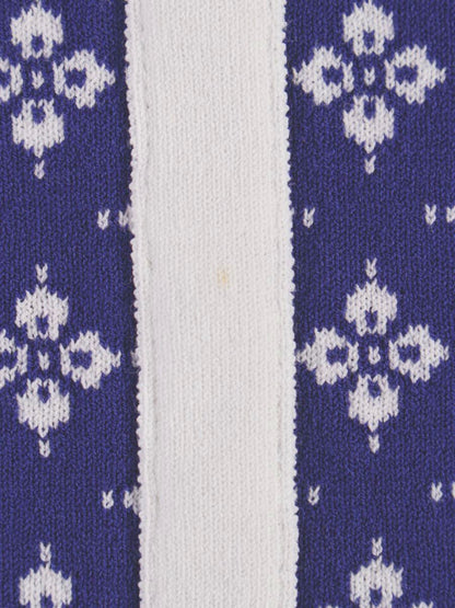 スーパービューティー ワンピース 42 ブルー フェイクパール ノーカラー リボン ITBTB1ATG8U4