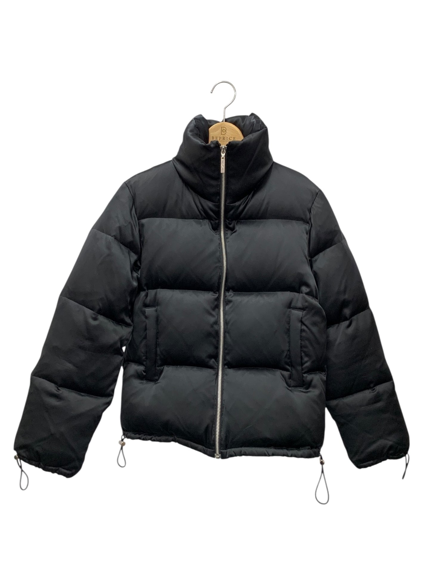 クードシャンス 6999 709 ダウンジャケット 38 ブラック ジップアップ ITFJD681JCZK