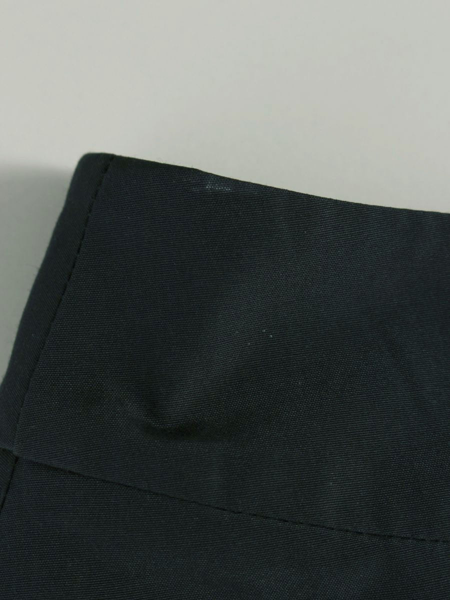 エムズグレイシー 317333 スカート 40 ネイビー リボン カットワーク ITUKRSZQ7QX4