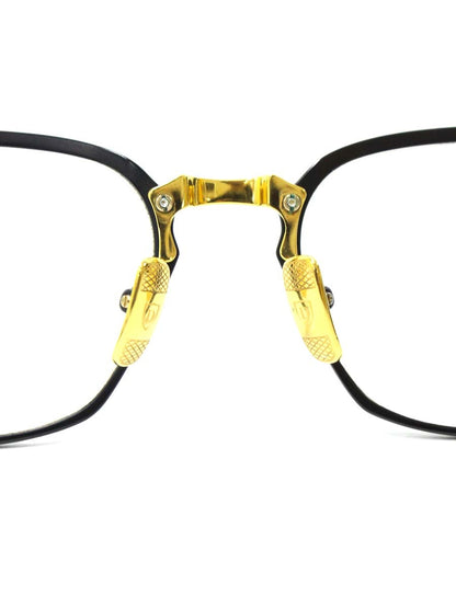 ディータ UNION DRX-2068-A-T メガネ 眼鏡 ブラック/ゴールド コンビフレーム フルリム ウェリントン IT7KKB8MTJUD