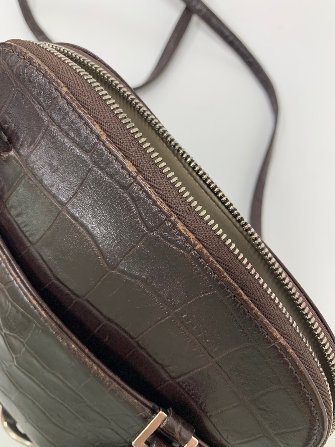 フォクシーブティック マカロンバッグ ショルダーバッグ ブラウン タッセル付き ITA4LRUTOB8S