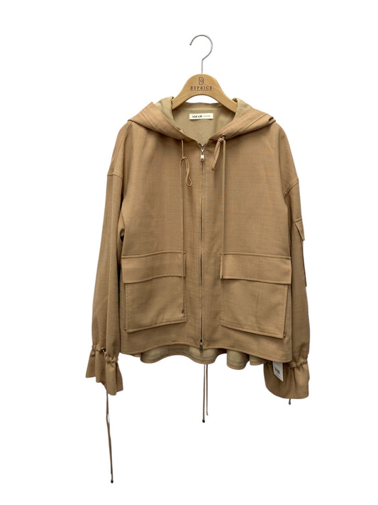 アディアム Park Jacket 43700 パーカー S ベージュ ITFZJBBTJ93R 【SALE】