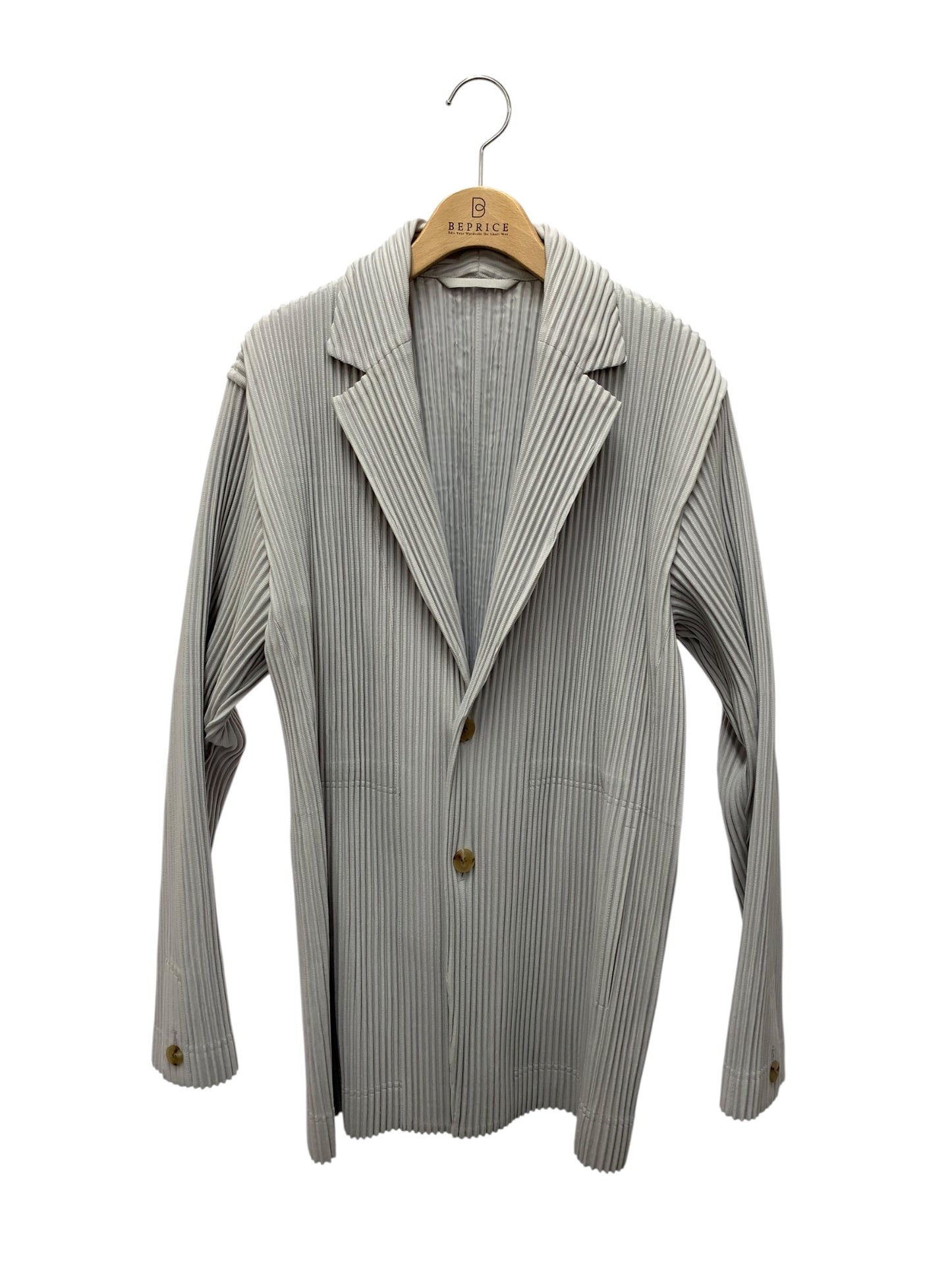 オムプリッセイッセイミヤケ BASICS HP55JD401 ジャケット 3 グレー ITPF9VSAVZQM 【SALE】