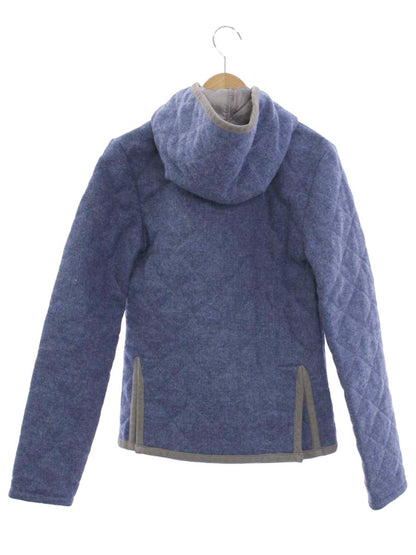 ラベンハム キルティングコート 6 ブルー フード付き ITU95CLOVEFQ 【SALE】