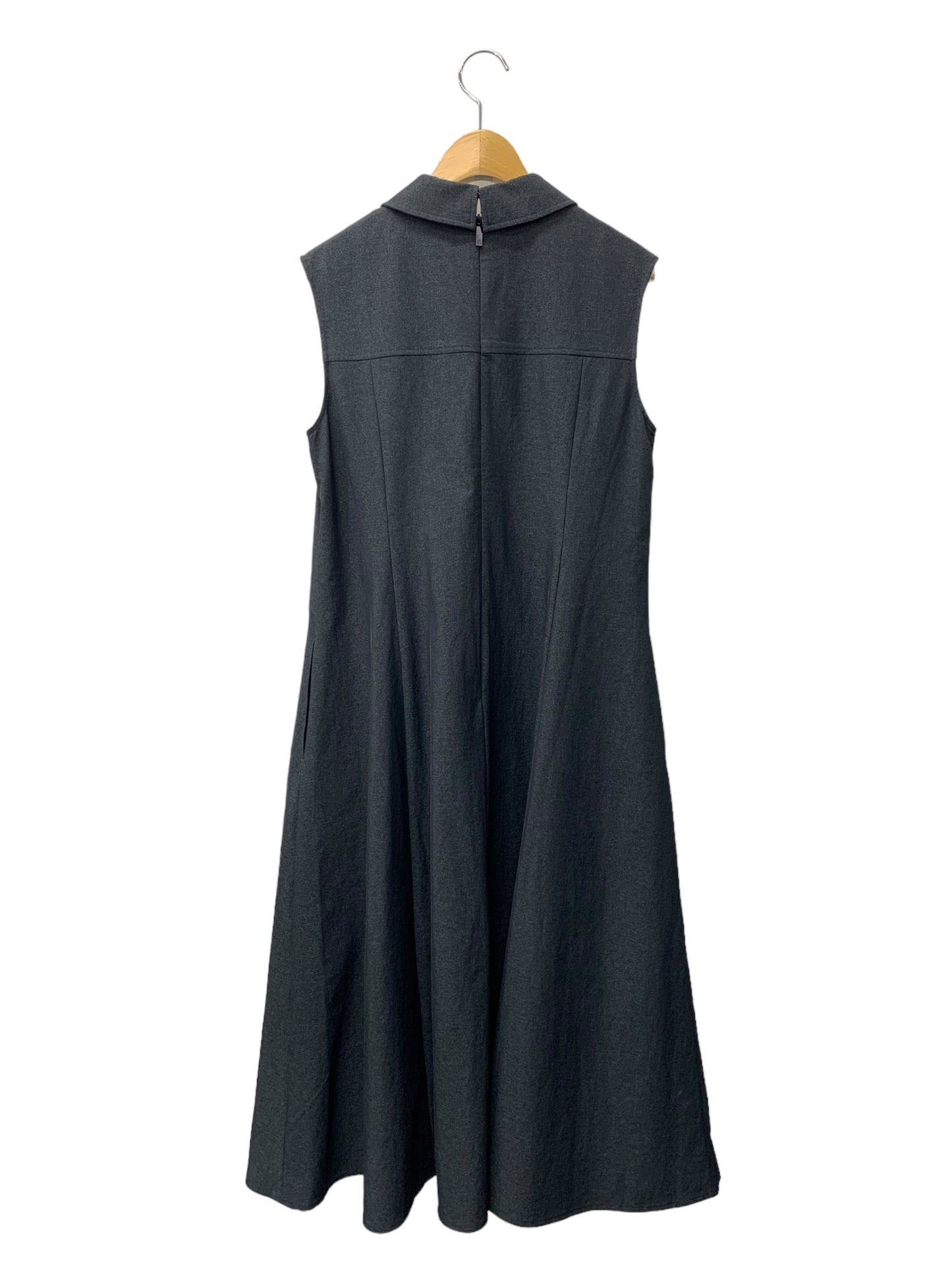 ルネ Dress 5416280 ワンピース 38 ブラック 襟付き ビジュー ‘24SS ITGKN5F94W33