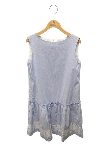 フォクシーニューヨーク collection Dress Montmartre 40090 ワンピース 38 ブルー 刺繍 IT14AIOQGBUK