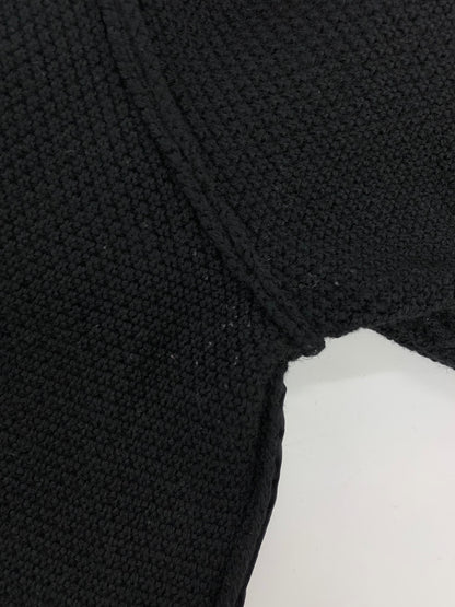 モンクレール MAGLIONE TRICOT ALLA COREANA C20930474800 98125 ジャケット M ブラック ニット切替ダウン ITHMUPVI2M28