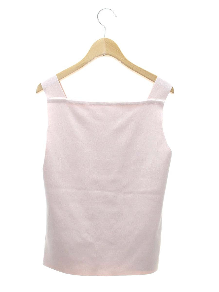 フォクシーブティック 41211 タンクトップ 40 ピンク Sleeveless Knit Top Voyage ITMP7MWK7QIP