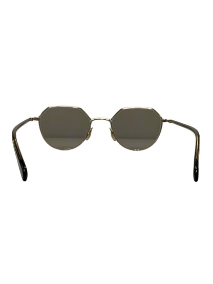 ユウイチトヤマ 眼鏡 U-178 メガネ  ゴールド Harry IT21KKC06S38
