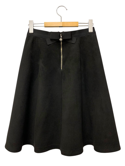 エムズグレイシー Suede Skirt 817562 スカート 38 ブラック IT6MBN4MEHN4
