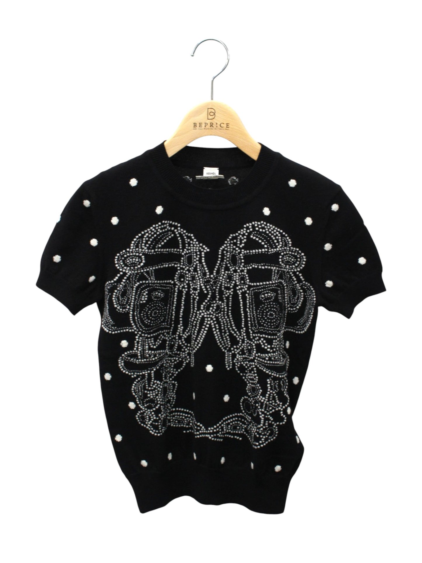 エルメス ニット セーター 23SS Brides de Gala 半袖 34 【SALE】