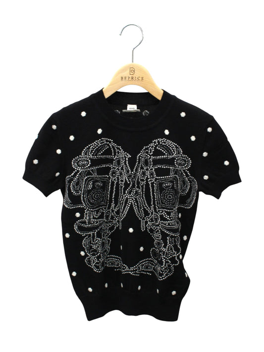 エルメス ニット セーター 23SS Brides de Gala 半袖 34 【SALE】