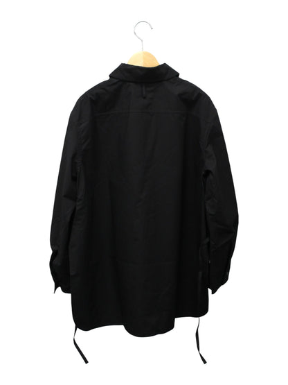 エルメス シャツ ブラウス カレーシュ ウエスト ドローストリング ワンポイント 長袖 38 【SALE】