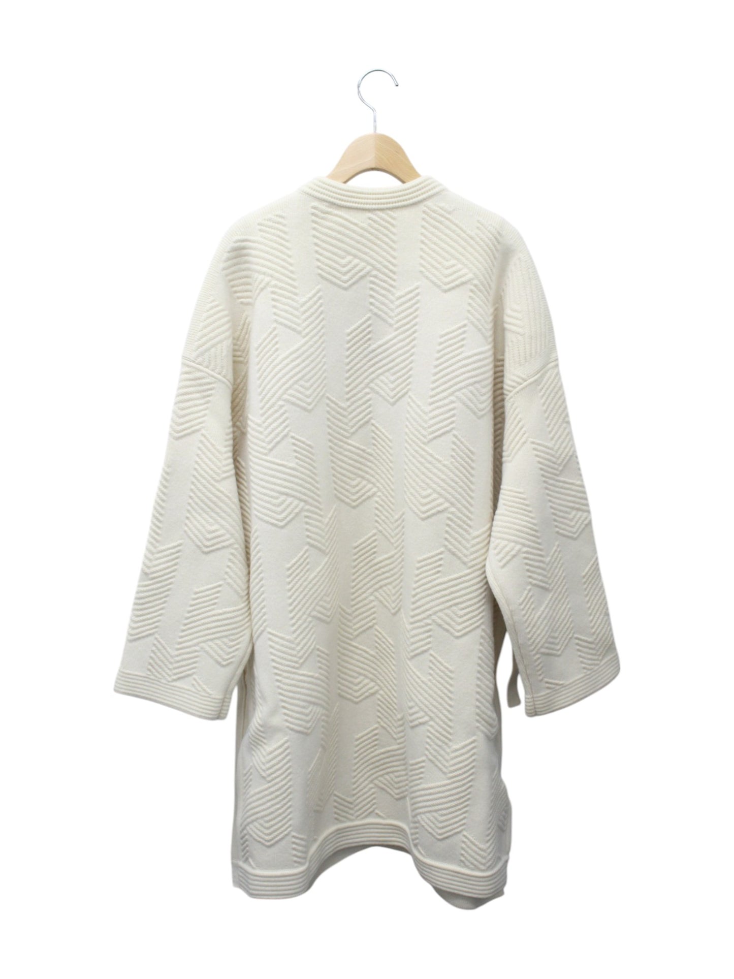 エルメス コート Hモチーフ コートカーディガン 総柄 34 【SALE】