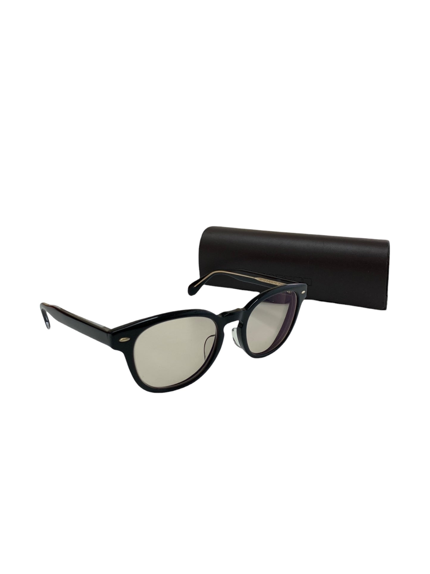 オリバーピープルズ メガネ ブラック Sheldrake-Sun ITT47ADRYYWJ 【SALE】