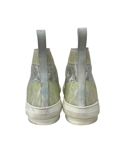 ディオール B23HT OBLIQUE TRANSEPARENCY 3SH118YNT スニーカー 46 ホワイト オブリーク ハイカット ITQKFZFRFK45 【SALE】