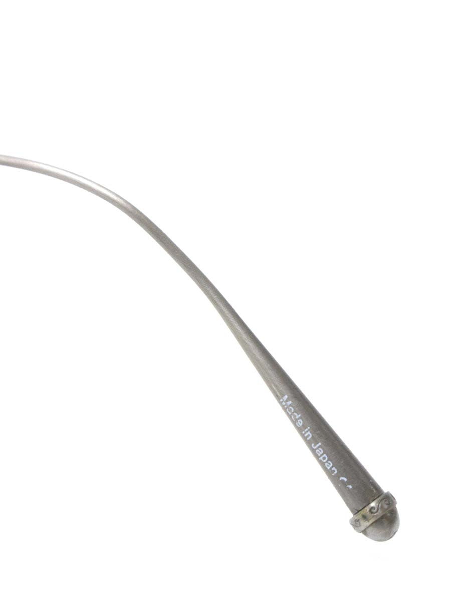 マツダ M3085-i 47 メガネ マットシルバー/ブラウン コンビフレーム フルリム ラウンド ITHGN62I6NWG 【SALE】