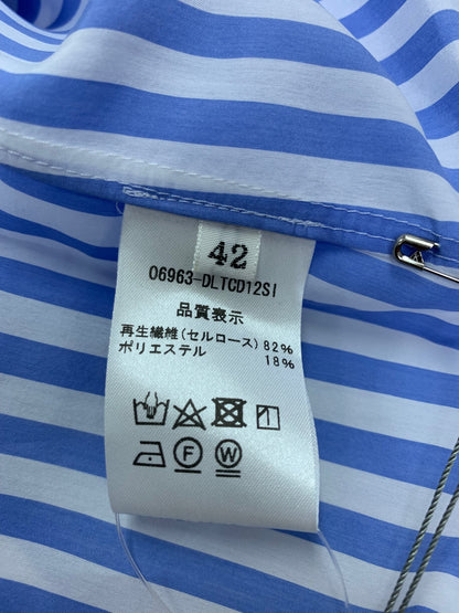 デイジーリン Stripe Blouse Provence 06963 ブラウス 42 ブルー ストライプ IT660PG3M9GK