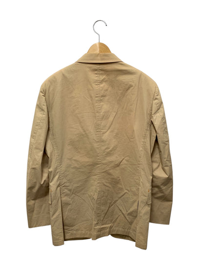 バーバリーブラックレーベル BME72-402-44 テーラードジャケット M ベージュ オレンジステッチ ITOT1HMBPCZ2