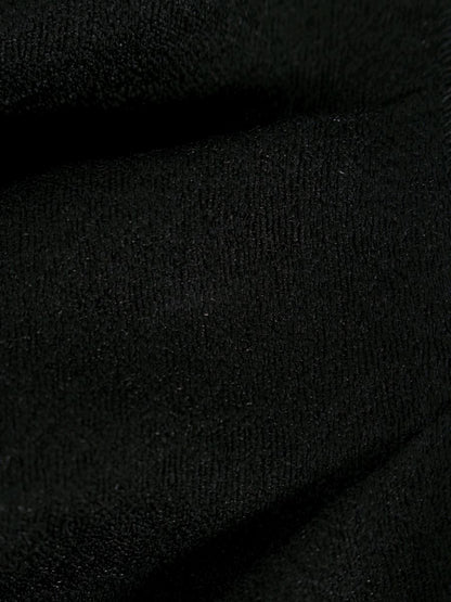 アベニールエトワール ジャガードパフスリーブフレアブラウス S345-015 38 ブラック 2025 SPRING SUMMER COLLECTION ITWPRMNLJXAG