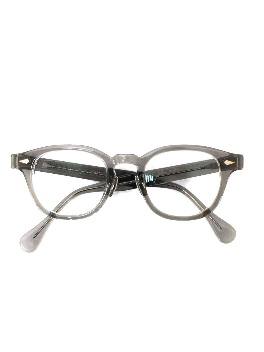 ジュリアスタートオプティカル AR / TORTOISE PL-002C 46-22 メガネ グレー セルフレーム フルリム ボストンウェリントンシェイプ ITB151F200PH
