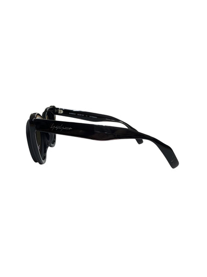ヨウジヤマモト 20-9006-02 眼鏡 ブラック ロゴ UVカット IT5FWC82EW2S