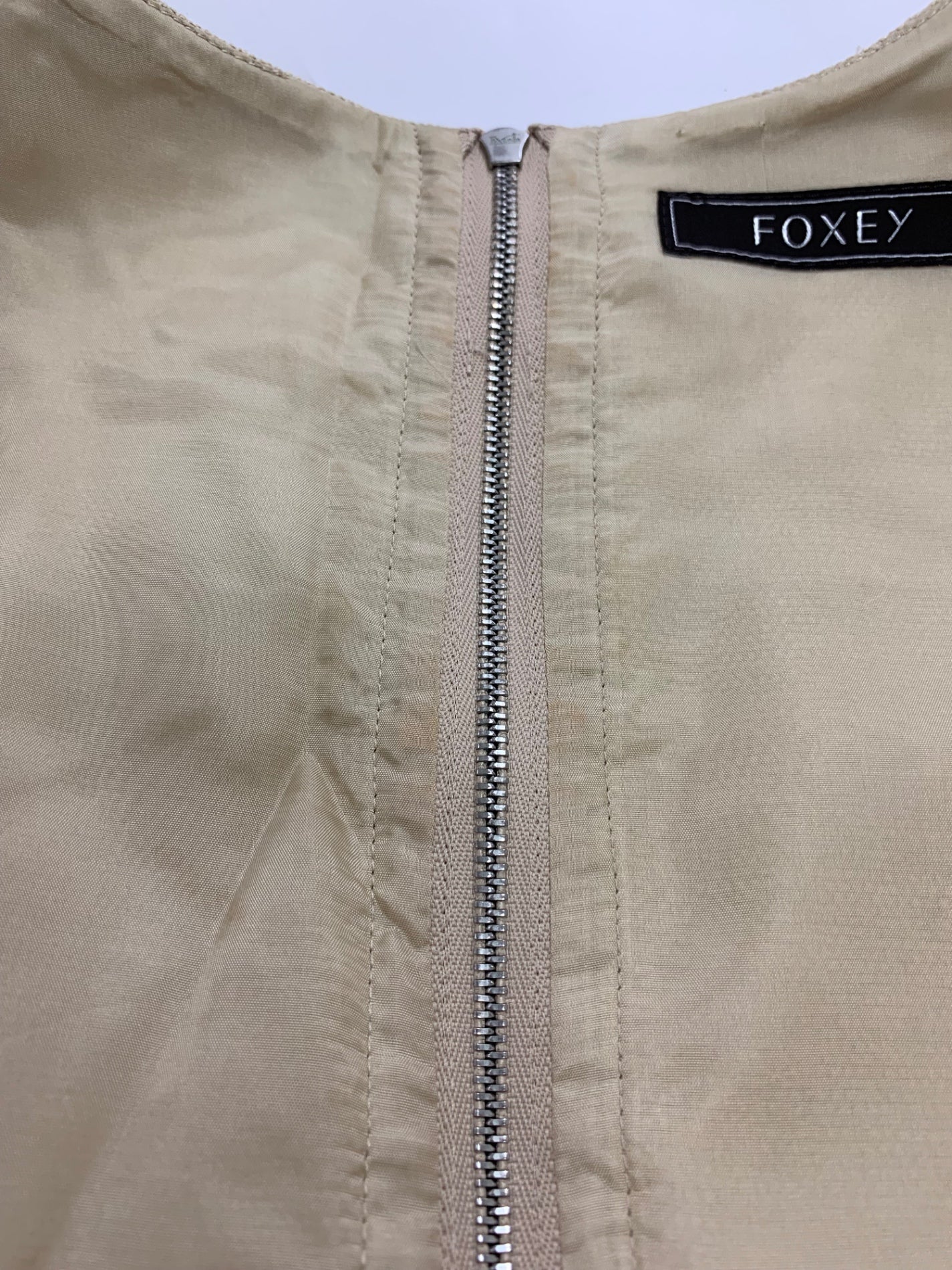 フォクシーブティック ドレス アフタヌーンブーケ 29672 ワンピース 38 ベージュ IT4TF8FOEDIE
