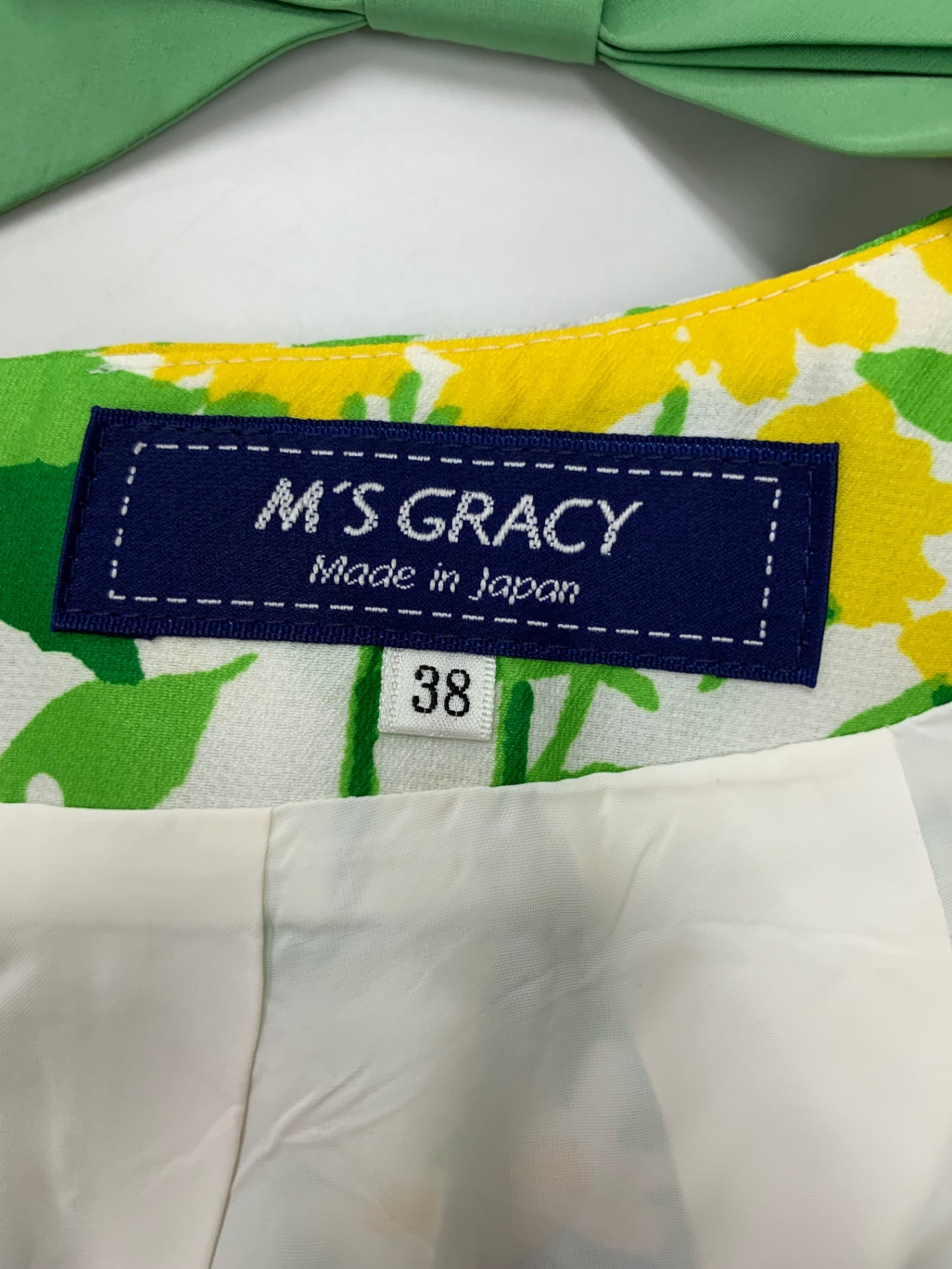 エムズグレイシー 017106 スカート 38 マルチカラー フラワーモチーフ IT98579KNNF9 【SALE】