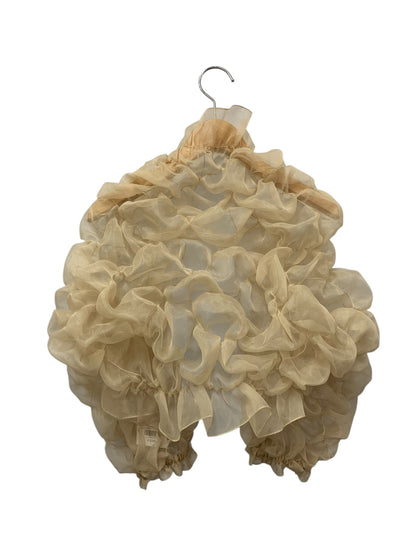 ミスアシダ シャーリングボレロ  SHIRRING BOLERO K00801 F ベージュ ITHUVZT1R1FO