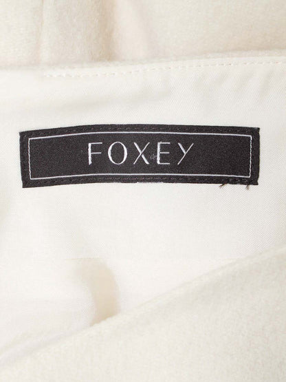 フォクシーブティック 36314 スカート 40 アイボリー ウール カシミヤ ITMIJXRD9FD2