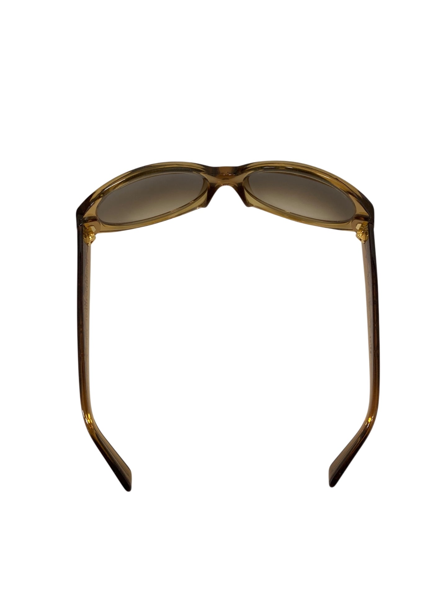 ルイヴィトン オプセシオン・ロン Z0032E サングラス ゴールド プラスチックフレーム ロゴ オーバル ITQRMVQI7ZM4