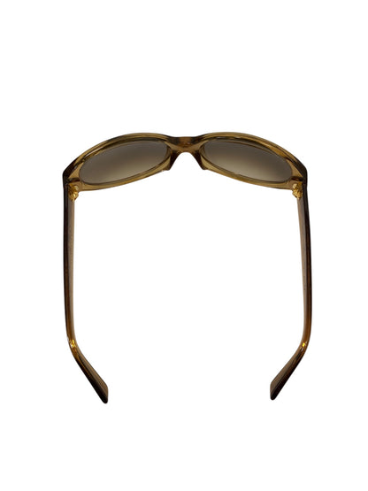 ルイヴィトン オプセシオン・ロン Z0032E サングラス ゴールド プラスチックフレーム ロゴ オーバル ITQRMVQI7ZM4