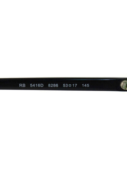 レイバン RB5416D メガネ ブラック セルフレーム フルリム スクエア ITYUDLP9B3GA