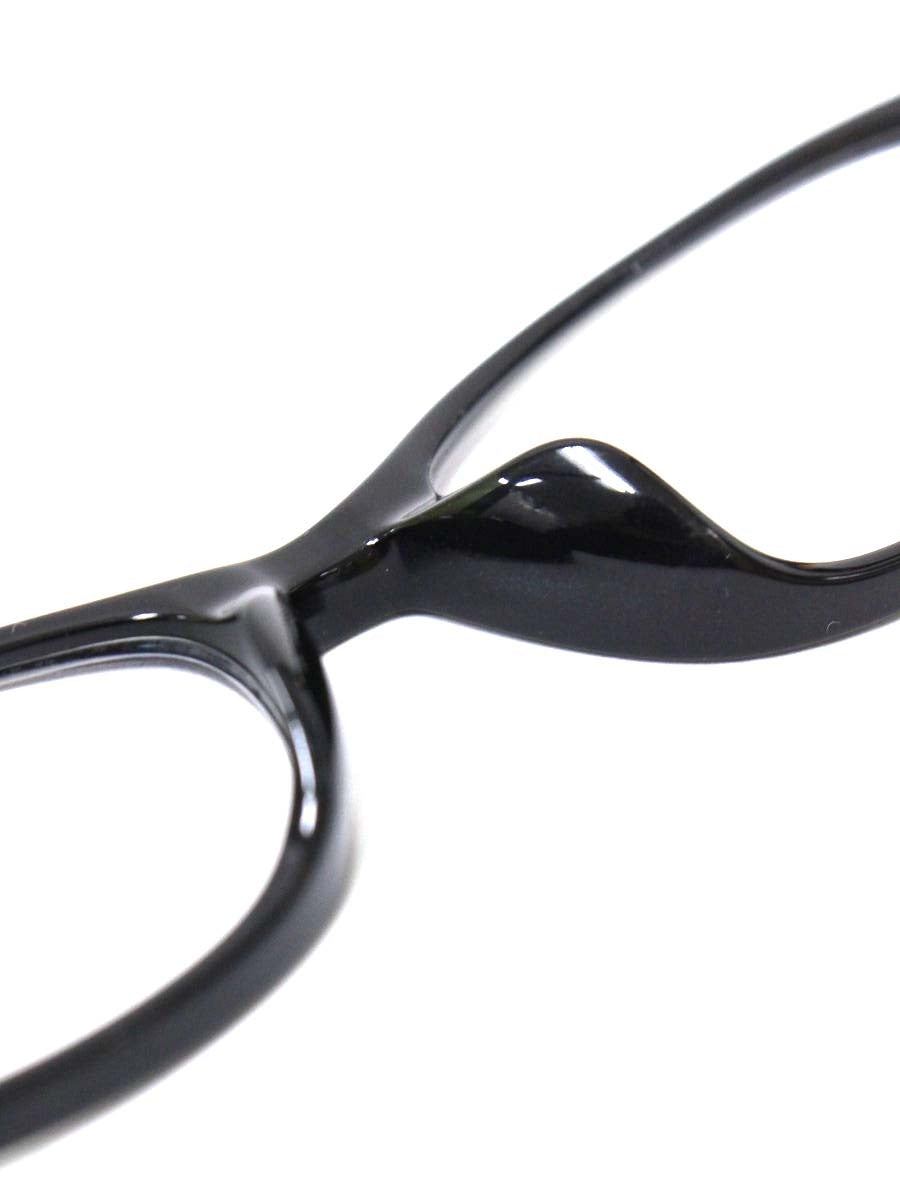 プラダ VPR02S メガネ ブラック/ゴールド ロゴ セルフレーム IT2IQJ705XID