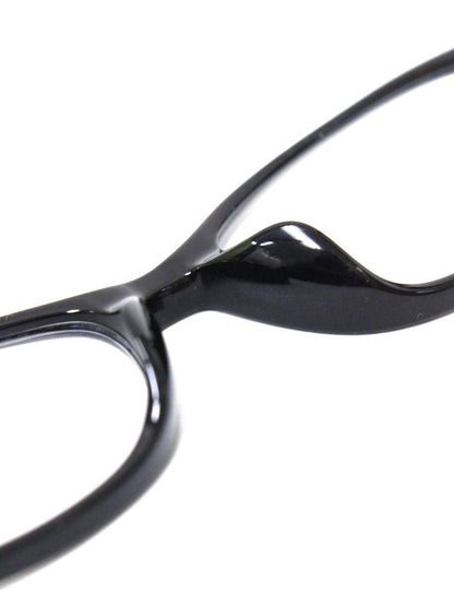 プラダ VPR02S メガネ ブラック/ゴールド ロゴ セルフレーム IT2IQJ705XID