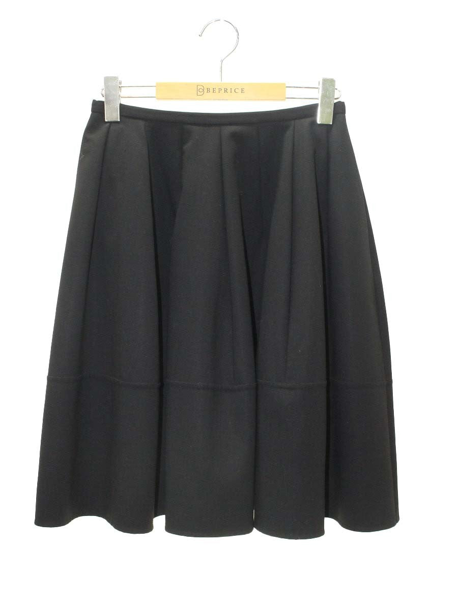 フォクシーブティック 25280 スカート 38 ブラック タックフレア ITPGFFAUCE9W