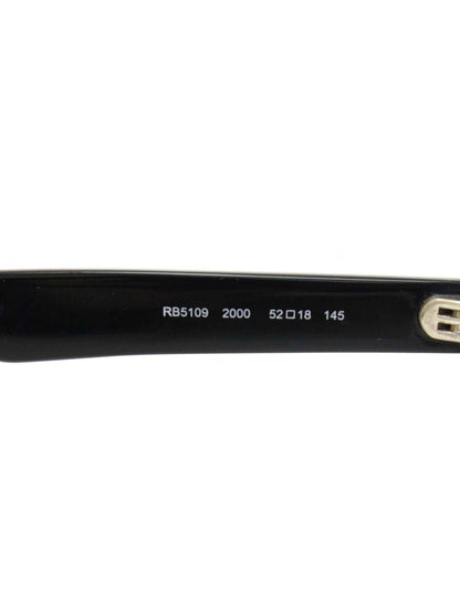 レイバン RB5109 メガネ ブラック セルフレーム ITHNRAZFG41K