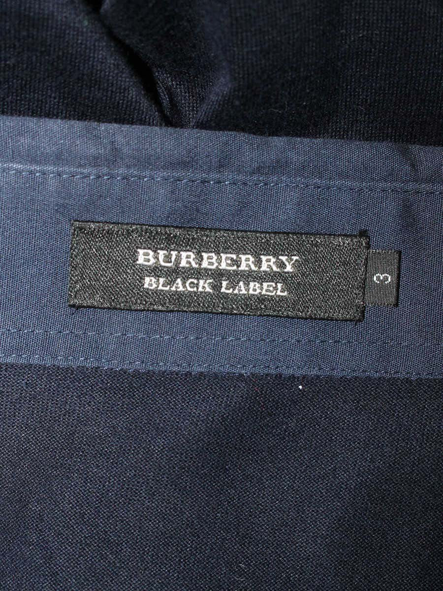最終値下げ 正規 21SS 美品 BURBERRY ネイビー ポロシャツ M 2026年