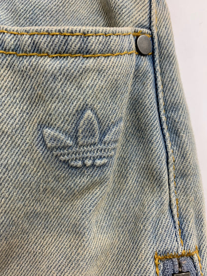 アディダス Adilenium Season 3 Zip Washed Denim Pants JX9210 26 ブルー ITGMEDN8D29L