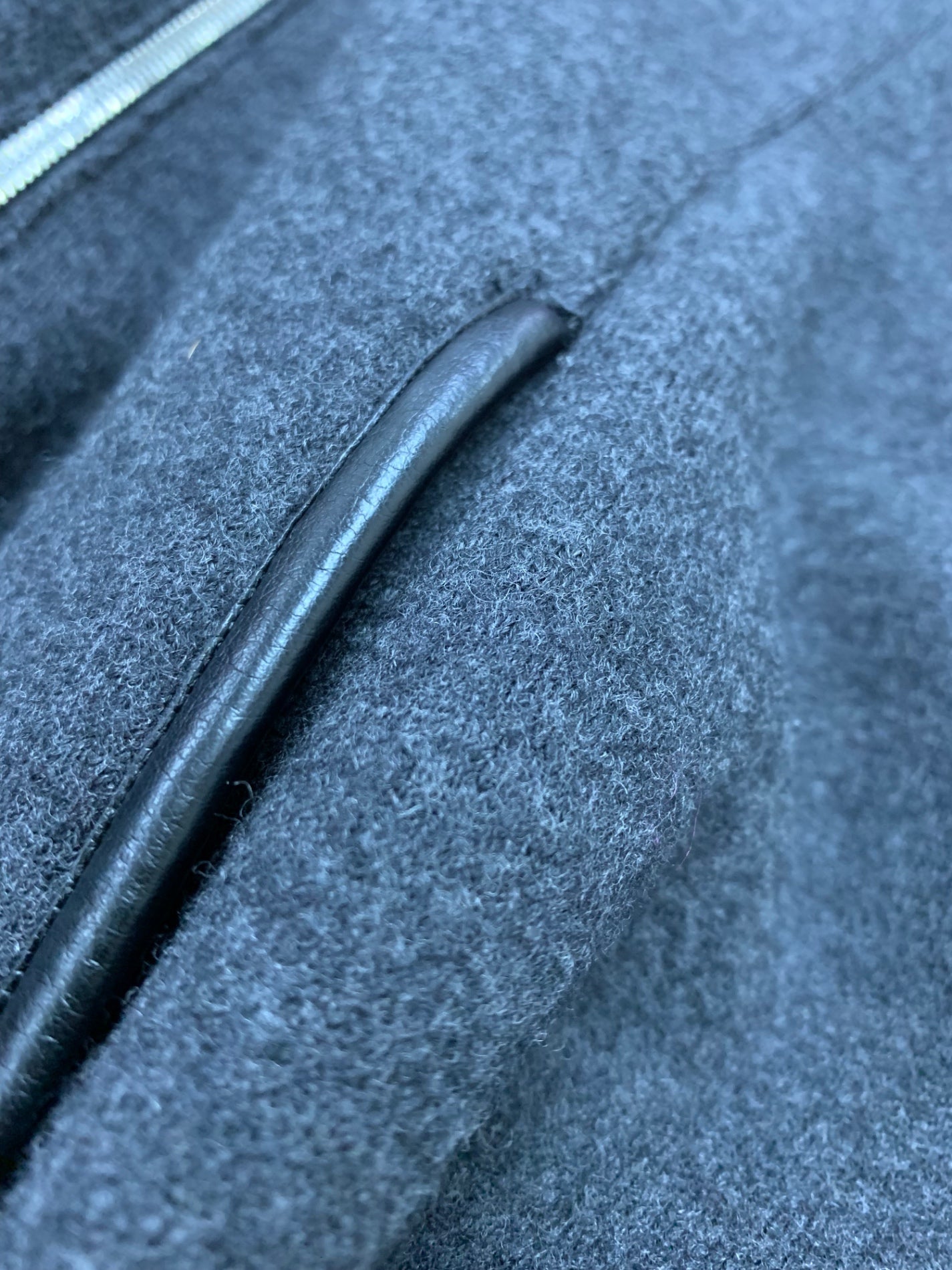 フォクシーブティック コート ウェブ 28944 40 グレー フリル ノーカラー ITSQLMAC9BWC