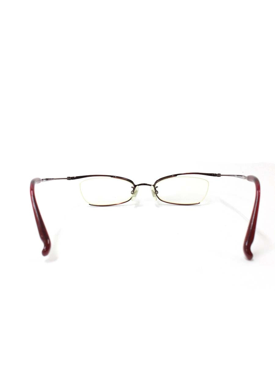 プラスミックス PX-13301 メガネ レッド メタルフレーム フルリム IT5OR1JDVXS0